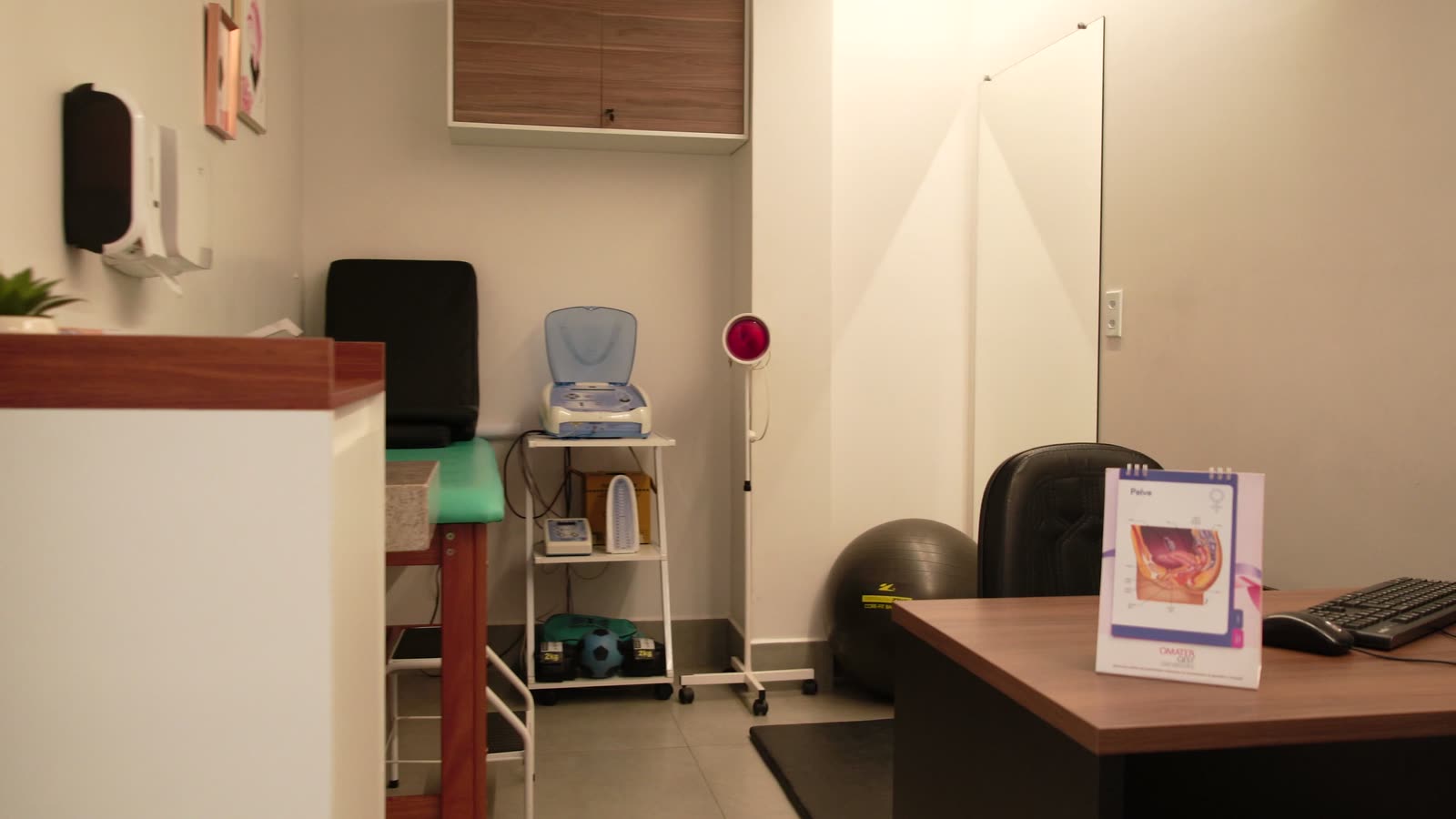 Sala de fisioterapia pélvica